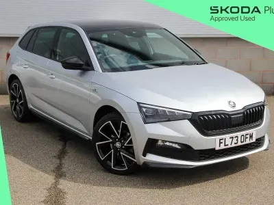 Used Skoda Scala Monte Carlo 150 HP (110 kW) 2023 Brilliant silver metallic Hatchback