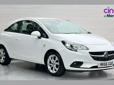 Used Vauxhall Corsa 73 HP (53 kW) 2016 White Hatchback