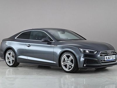 Used Audi A5 S-Line 252 HP (185 kW) 2017 Grey Coupe