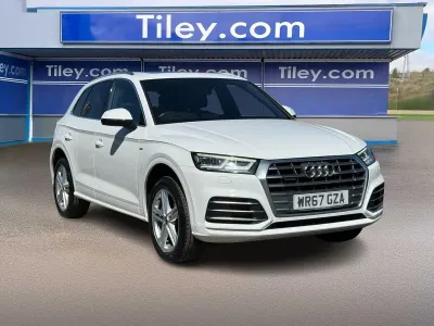 Used Audi Q5 S-Line 252 HP (185 kW) 2017 White SUV