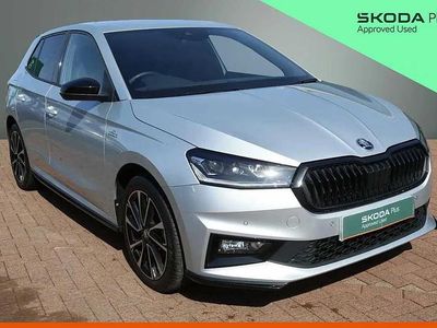 Used Skoda Fabia Monte Carlo 113 HP (83 kW) 2025 Brilliant silver metallic Hatchback