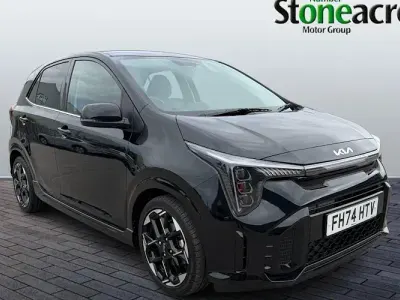 Used Kia Picanto GT-Line 63 HP (46 kW) 2024 Black Hatchback