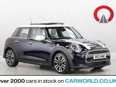 Used Mini Cooper Exclusive 136 HP (100 kW) 2021 Blue/black Hatchback