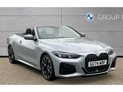 Brooklyn grey Used 2024 BMW 420 M Sport Cabriolet | £40,095 (Fair price)