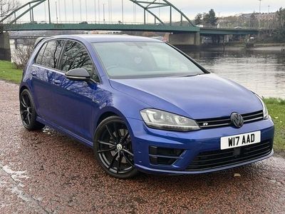 Used VW Golf VII R 2015 Blue Hatchback