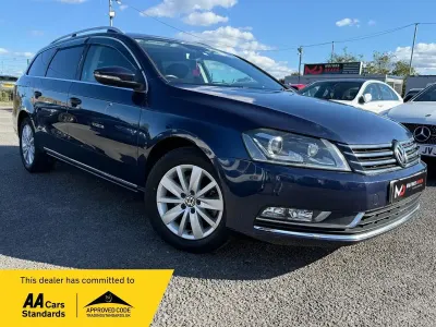 Begagnad VW Passat S 122 HK (89 kW) 2014 Blå Kombi