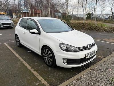 Used VW Golf VI GTD 170 HP (125 kW) 2011 White Hatchback