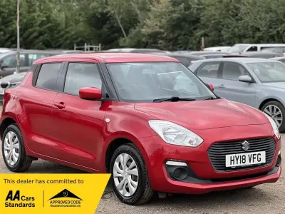Used Suzuki Swift SZ3 90 HP (66 kW) 2018 Red Hatchback