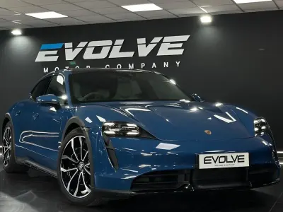 Used Porsche Taycan Turbo Cross Turismo Cross Turismo 150 kW (204 HP) 2021 Blue Estate