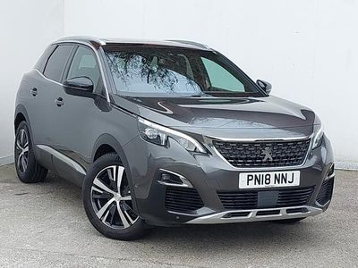 Used Peugeot 3008 GT-line 131 HP (96 kW) 2018 Grey SUV