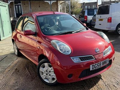 Used Nissan Micra Acenta 79 HP (58 kW) 2008 Red Hatchback