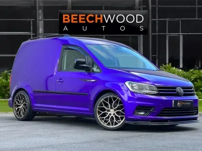 Used VW Caddy Black Edition 102 HP (75 kW) 2017 Black MPV