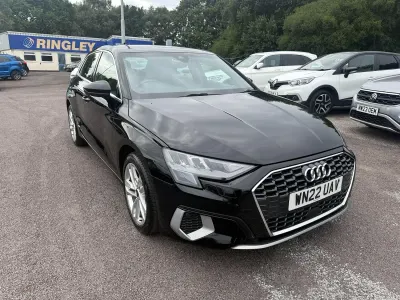 Used Audi A3 Sportback Sport 110 HP (80 kW) 2022 Black Hatchback