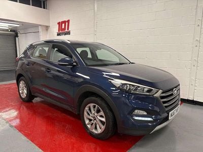 Used Hyundai Tucson SE 2017 Blue SUV