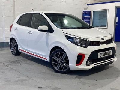 Used Kia Picanto GT-Line 66 HP (48 kW) 2018 White Hatchback