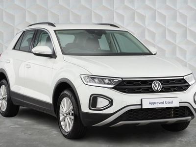 White Used 2022 VW T-Roc Life SUV | £18,000 (Fair price)
