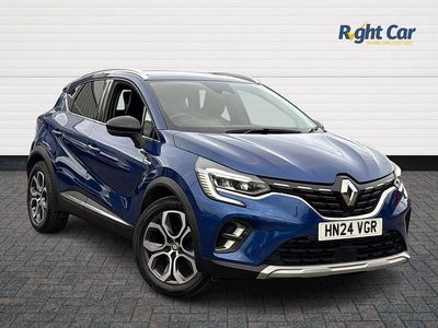 Blue Used 2024 Renault Captur Techno SUV | £14,599 (Fair price)