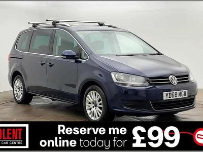 Used VW Sharan SE 150 HP (110 kW) 2019 Blue MPV