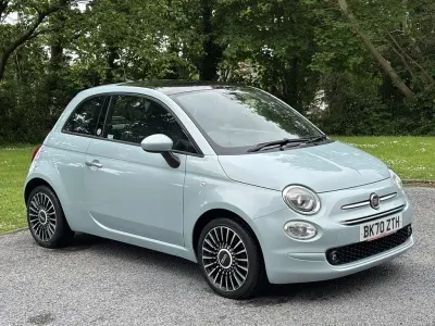 Used Fiat 500 Launch Edition 70 HP (51 kW) 2020 Green Hatchback