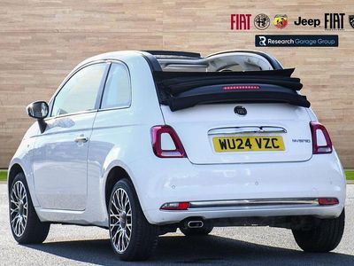 White Used 2024 Fiat 500C S Cabriolet | £14,396 (Expensive)