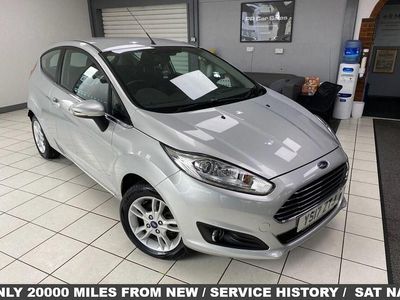 Used Ford Fiesta Zetec 82 HP (60 kW) 2017 Silver Hatchback
