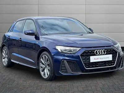 Used Audi A1 S-Line 110 HP (80 kW) 2023 Blue SUV