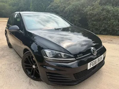Used VW Golf VII GTD 2016 Black Hatchback