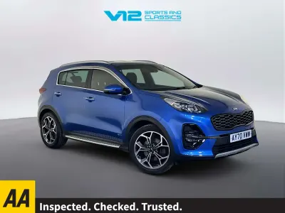 Used Kia Sportage GT-Line 134 HP (98 kW) 2021 Blue SUV
