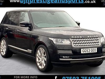 Black Used 2016 Land Rover Range Rover Autobiography SUV | £18,988 (Super price)