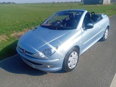 Used Peugeot 206 CC S 2001 Blue Cabriolet