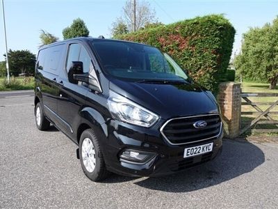 used Ford 300 Transit Custom LIMITEDL1 SWB DCIV 6 SEAT CREW VAN 2.0 ECOBLUE 130PS