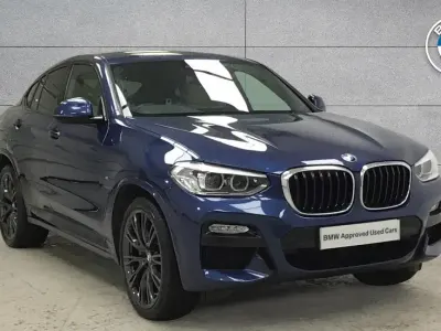 Used BMW X4 M Sport 187 HP (137 kW) 2019 Blue SUV