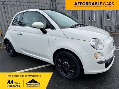 White Used 2014 Fiat 500 Lounge Hatchback | £3,950 (A bit pricey)
