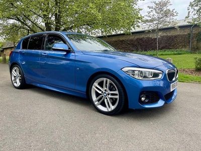 Used BMW 118 M Sport 136 HP (100 kW) 2017 Blue Hatchback