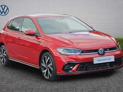 Used VW Polo R-line 115 HP (84 kW) 2024 Red Hatchback