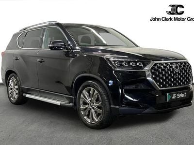 Used Ssangyong (KGM) Rexton 199 HP (146 kW) 2023 Black SUV