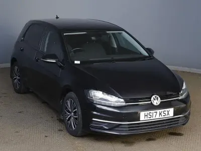 Used VW Golf VII SE 2017 Black Hatchback