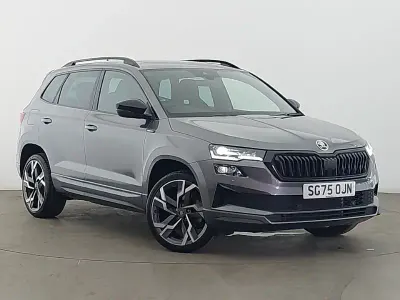Used Skoda Karoq SportLine 150 HP (110 kW) 2025 Grey SUV