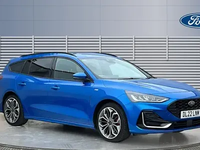 Usado Ford Focus ST-Line 155 HP (114 kW) 2022 Azul Carrinha