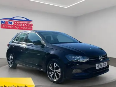 Used VW Polo SE 75 HP (55 kW) 2018 Black Hatchback
