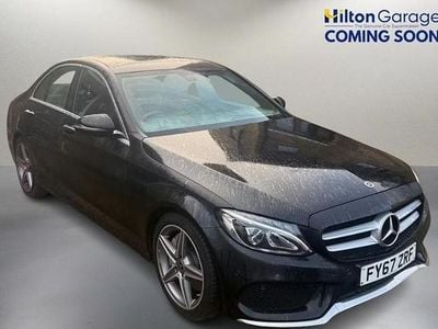 Black Used 2017 Mercedes C300 AMG Line Premium Sedan | £15,250 (Good price)