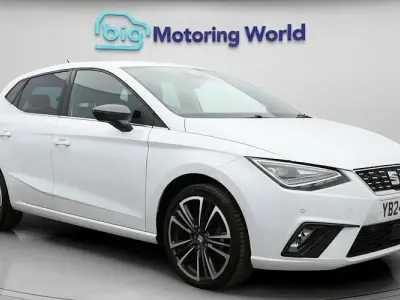 Used Seat Ibiza XCELLENCE Lux 116 HP (85 kW) 2024 White Hatchback