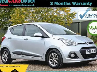 Used Hyundai i10 Premium 87 HP (63 kW) 2016 Grey Hatchback