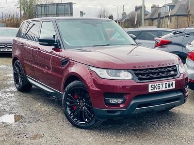 Begagnad Land Rover Range Rover Sport HSE Dynamic 306 HK (225 kW) 2017 Röd SUV