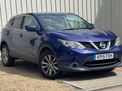 Used Nissan Qashqai Acenta+ 110 HP (80 kW) 2015 Blue SUV