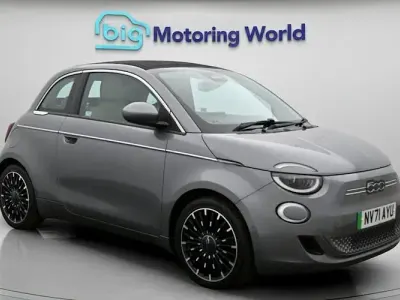 Used Fiat 500e La Prima 86 kW (118 HP) 2022 Grey Cabriolet