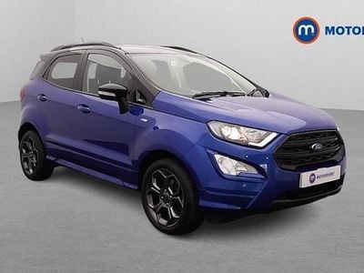 Blue Used 2019 Ford Ecosport ST-Line SUV | £12,449 (Fair price)