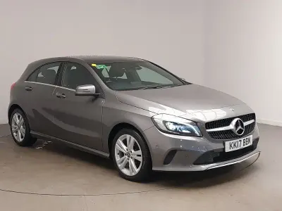 Used Mercedes A200 Premium Plus 136 HP (100 kW) 2017 Grey Hatchback