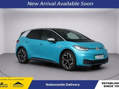 Used VW ID.3 Pro Performance 150 kW (204 HP) 2020 Blue Hatchback
