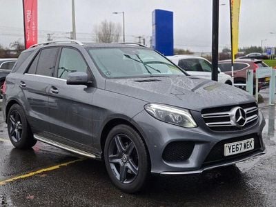 Grey Used 2017 Mercedes GLE350 AMG line SUV | £21,995 (Fair price)